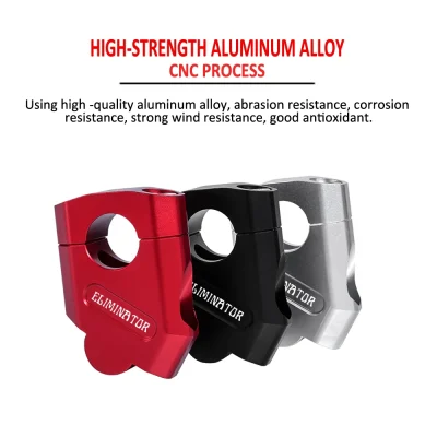 For Eliminator 500 se 2024 400 450 E400 E450 Motorcycle Handlebar Riser Motocross Heightening Clamp Mount Pit Bike Moto elimiant
